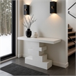 Meridian Furniture Westmount White Console Table