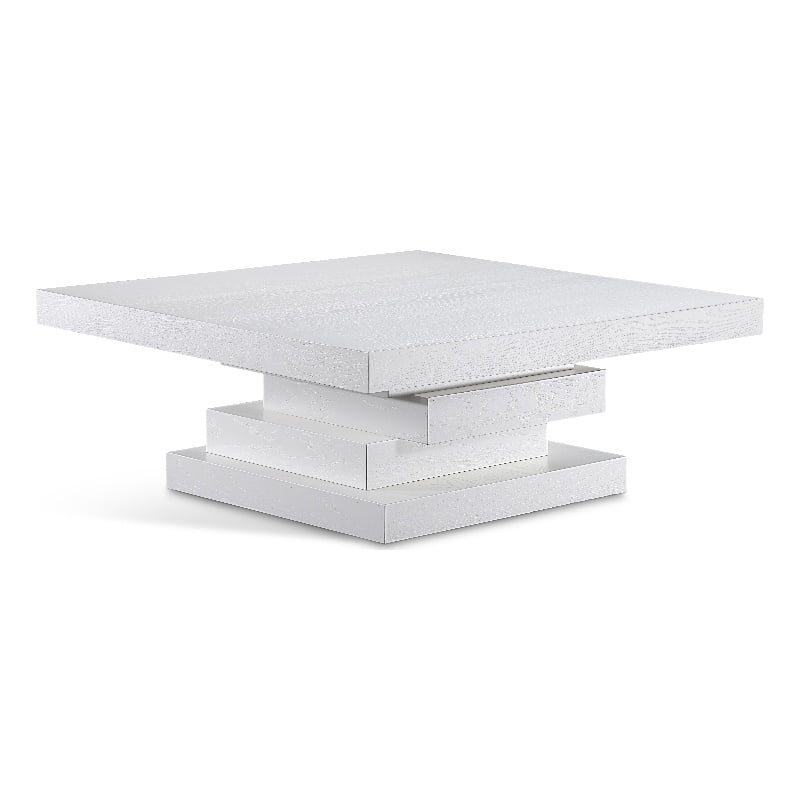 Meridian Furniture Westmount White Coffee Table