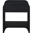 Meridian Furniture Hayes Black Night Stand / Side Table