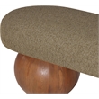 Meridian Furniture Bowies Olive Bench