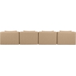 Meridian Furniture Cube Tan Vegan Leather 4-Pc. Modular Sofa