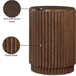 Meridian Furniture Ronin Brown End Table