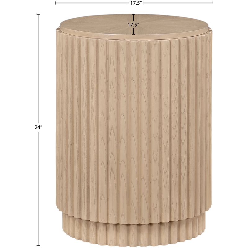 Meridian Furniture Ronin Natural End Table
