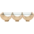 Meridian Furniture Beverwil Natural Oak Coffee Table