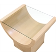 Meridian Furniture Beverwil Natural Oak End Table