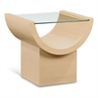 Meridian Furniture Beverwil Natural Oak End Table