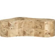 Meridian Furniture Zaire Burl Coffee Table