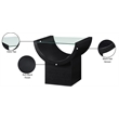 Meridian Furniture Beverwil Black End Table