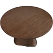 Meridian Furniture Bernada Brown Wood and Oak Veneer Dining Table