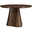Meridian Furniture Bernada Brown Wood and Oak Veneer Dining Table