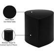 Meridian Furniture Petal Matte Black Iron Metal Coffee Table