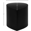 Meridian Furniture Petal Matte Black Iron Metal Coffee Table