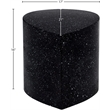 Meridian Furniture Petal Black Terrazzo Pattern Iron Metal Table Coffee Table