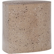 Meridian Furniture Petal Taupe Terrazzo Pattern Iron Metal Coffee Table