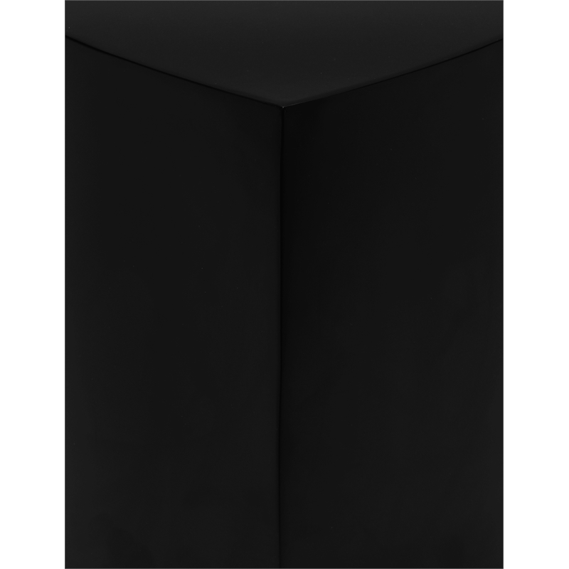 Meridian Furniture Petal 4-Piece Matte Black Iron Metal Coffee Table