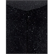 Meridian Furniture Petal 4-Piece Black Terrazzo Pattern Iron Metal Coffee Table
