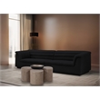 Meridian Furniture Petal 4-Piece Taupe Terrazzo Pattern Iron Metal Coffee Table