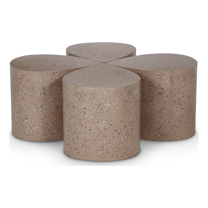 Taupe Terrazzo/4 Piece