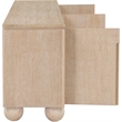 Meridian Furniture Cardiff Natural Wood Veneer Sideboard/Buffet