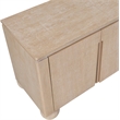 Meridian Furniture Cardiff Natural Wood Veneer Sideboard/Buffet