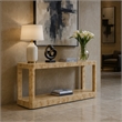 Meridian Furniture Reeves Burl Console Table