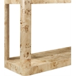 Meridian Furniture Reeves Burl Console Table