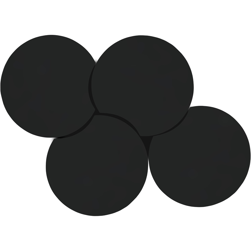 Meridian Furniture Dimple 4 Piece Black Iron Metal Coffee Table