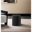 Meridian Furniture Dimple Black Iron Metal End Table