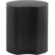 Meridian Furniture Dimple Black Iron Metal End Table