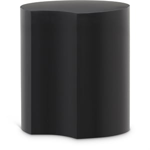 Meridian Furniture Dimple Black Iron Metal End Table