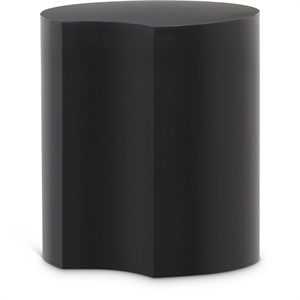 Meridian Furniture Dimple Black Iron Metal End Table