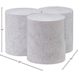 Meridian Furniture Dimple 3 Piece White Terrazzo Pattern Iron Metal Coffee Table