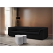 Meridian Furniture Dimple 3 Piece White Terrazzo Pattern Iron Metal Coffee Table