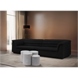 Meridian Furniture Dimple 4 Piece White Terrazzo Pattern Iron Metal Coffee Table