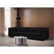 Meridian Furniture Dimple 4 Piece White Terrazzo Pattern Iron Metal Coffee Table