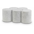 Meridian Furniture Dimple 5 Piece White Terrazzo Pattern Iron Metal Coffee Table
