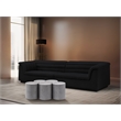 Meridian Furniture Dimple 5 Piece White Terrazzo Pattern Iron Metal Coffee Table