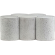 Meridian Furniture Dimple 5 Piece White Terrazzo Pattern Iron Metal Coffee Table
