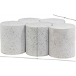Meridian Furniture Dimple 5 Piece White Terrazzo Pattern Iron Metal Coffee Table