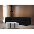 Meridian Furniture Dimple 6 Piece White Terrazzo Pattern Iron Metal Coffee Table