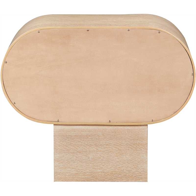 Meridian Furniture Harlow Natural Night Stand