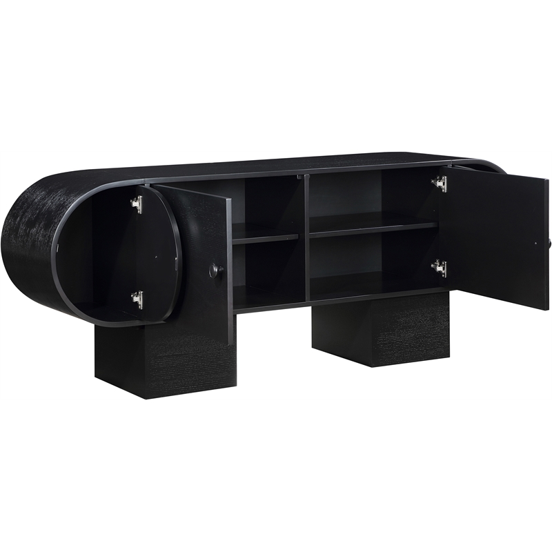 Meridian Furniture Harlow Black Sideboard/Buffet