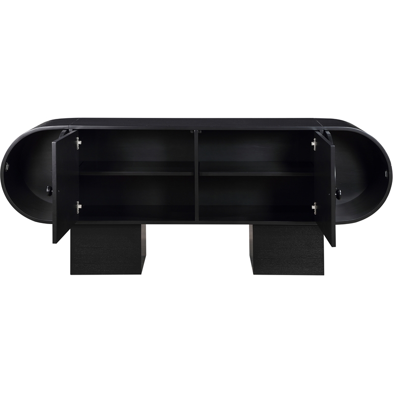 Meridian Furniture Harlow Black Sideboard/Buffet