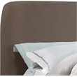 Meridian Furniture Rigby Brown Linen Textured Fabric King Bed