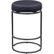 Meridian Furniture Madison Black Vegan Leather Counter Stool (Set of 2)
