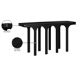 Meridian Furniture Westfield Black Console Table