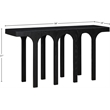 Meridian Furniture Westfield Black Console Table