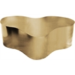 Meridian Furniture Tevere Gold Coffee Table