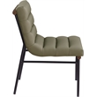 Meridian Furniture Burke Olive Vegan Leather Dining Chair (Set of 2)