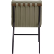Meridian Furniture Burke Olive Vegan Leather Dining Chair (Set of 2)